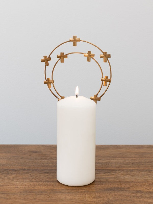 Decoration de Bougie Petites Croix