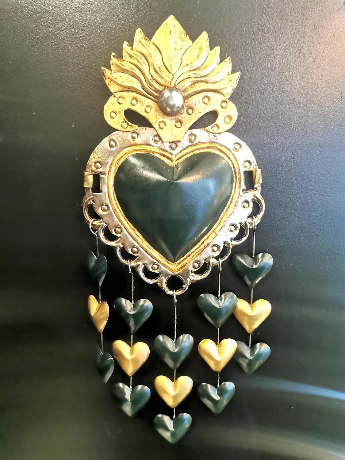 Ex Voto Coeur Sacre XL Lluvia De Amor dark kaki