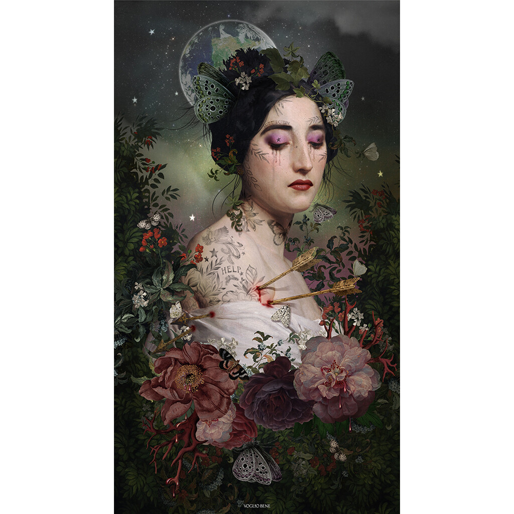 Tenture / Rideau Gaia 80x144cm VOGLIO BENE