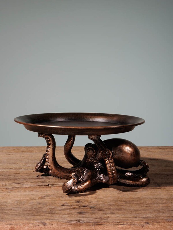 Plateau Octopus Bronze