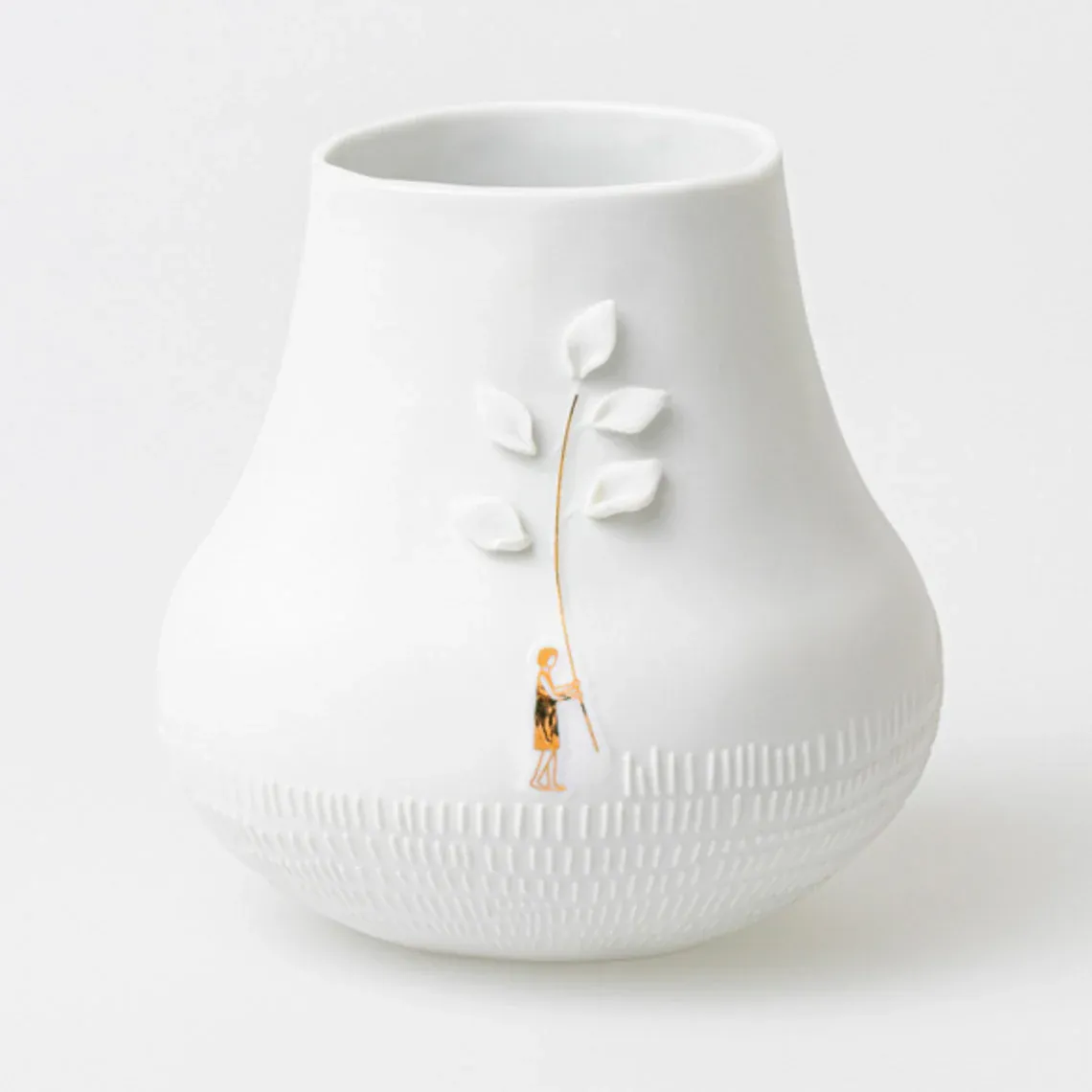 Vase Prairie en Porcelaine Mate