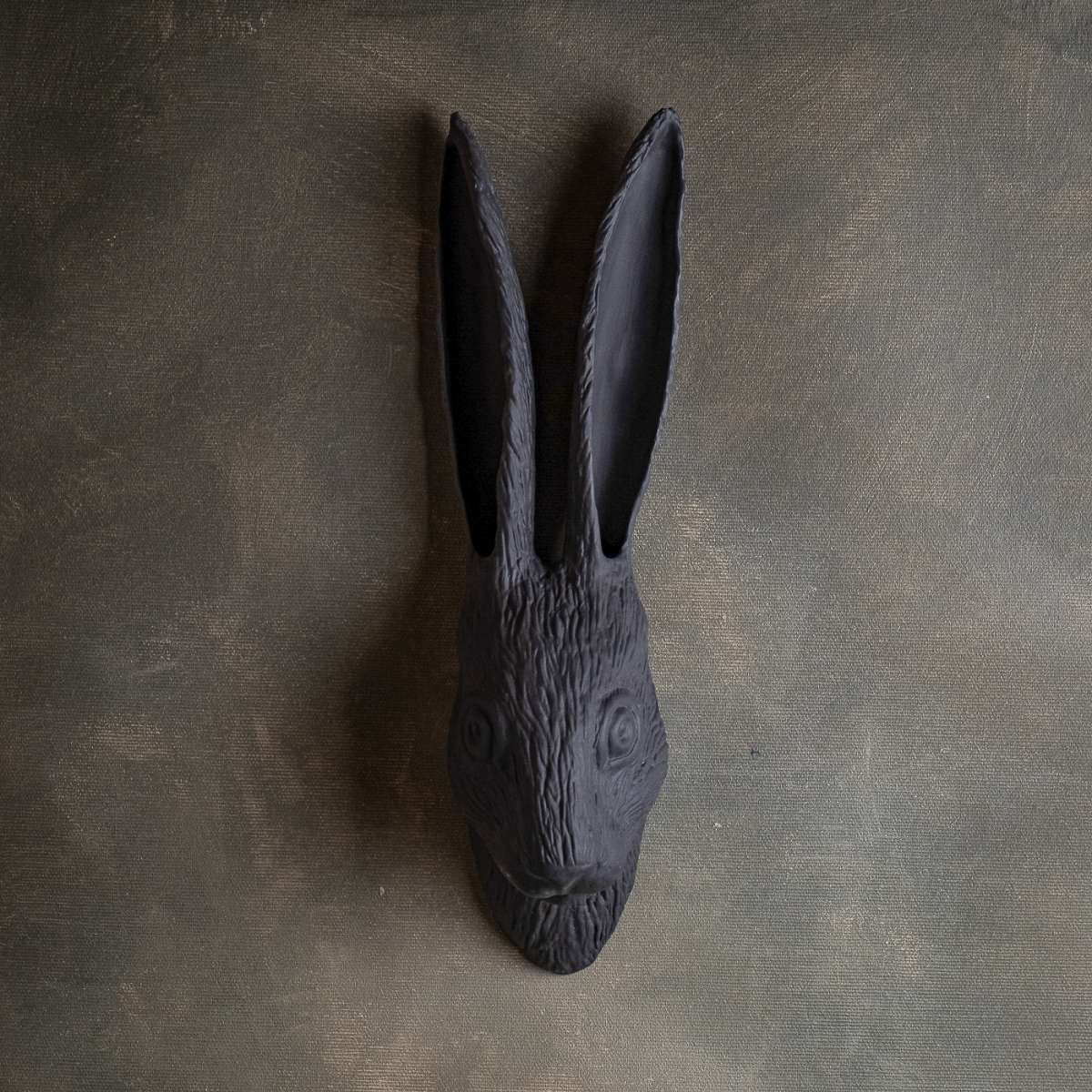 Vase Mural RABBIT col Noir Mat