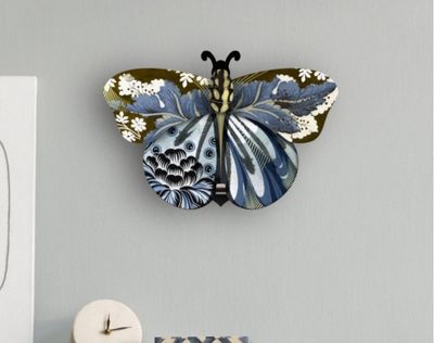 Petit Papillon Bleu (Etagere/Miroir)