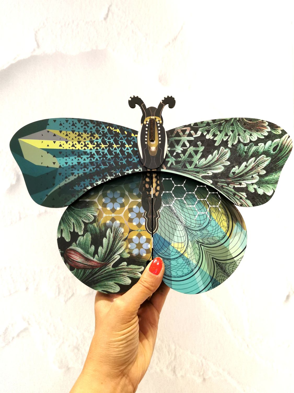 Papillon Medium Vert (Etagère)