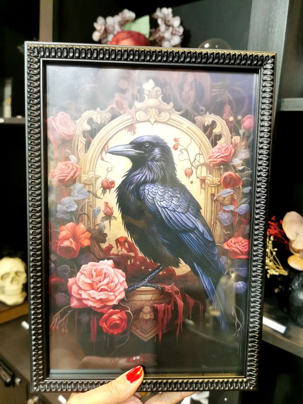 Cadre Crow Pink A4