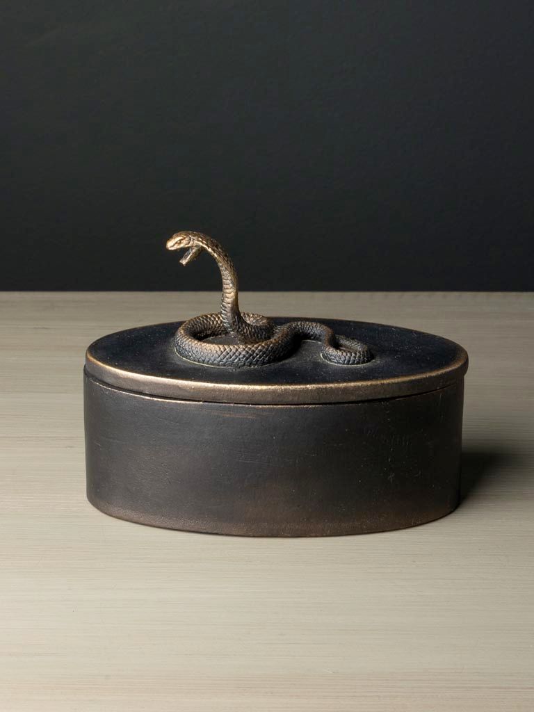 Boite Ovale Serpent