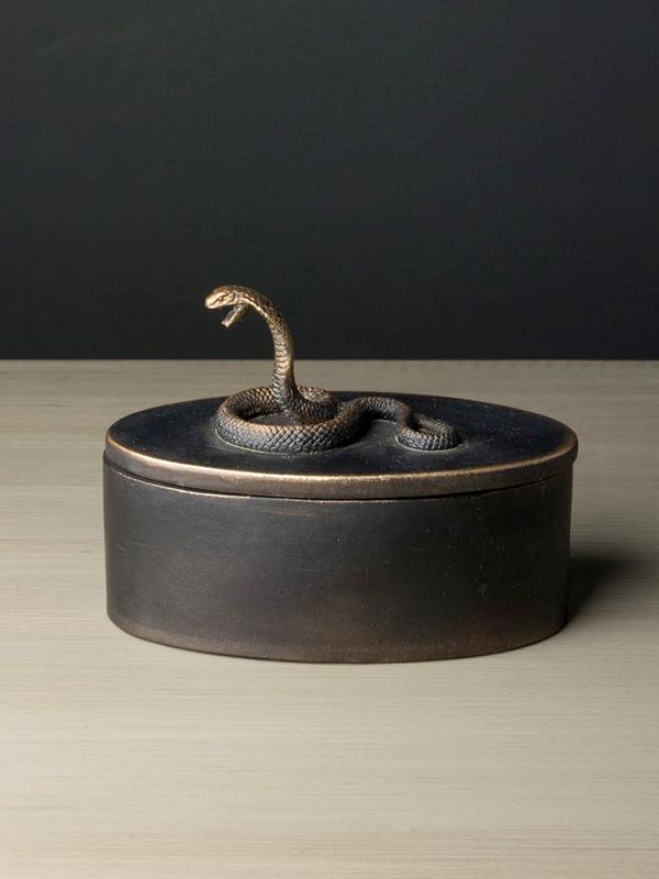 Boite Ovale Serpent