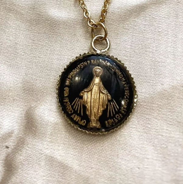 Collier Intail Vierge Marie