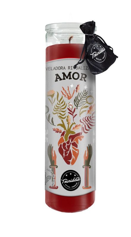 Grande Bougie Rituel AMOUR