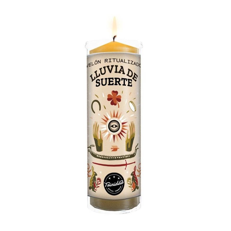 Bougie Rituel PLUIE DE CHANCE