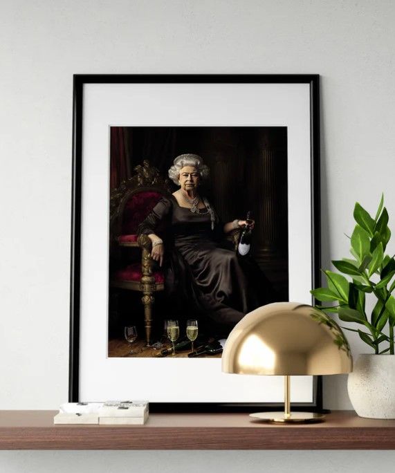 Affiche Bubbly Queen