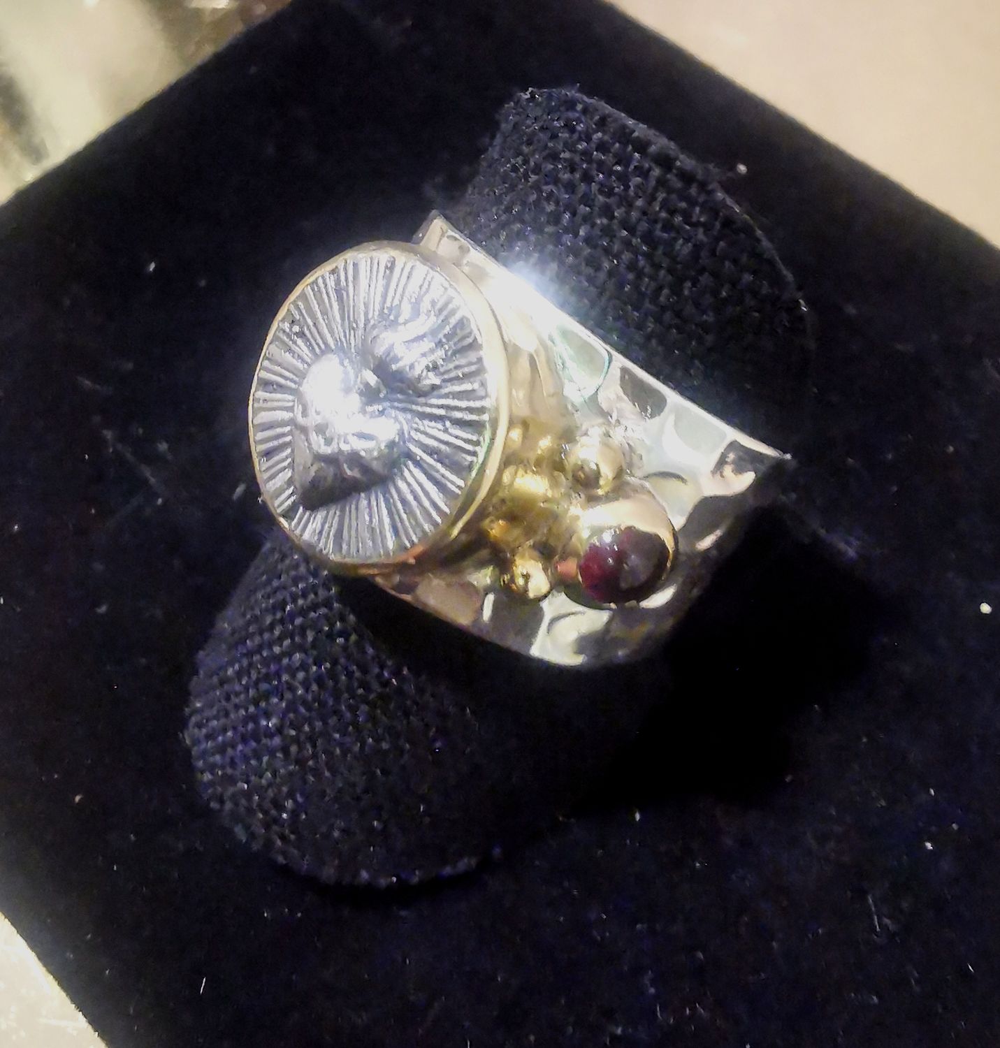 Bague Reglable Agnus Dei