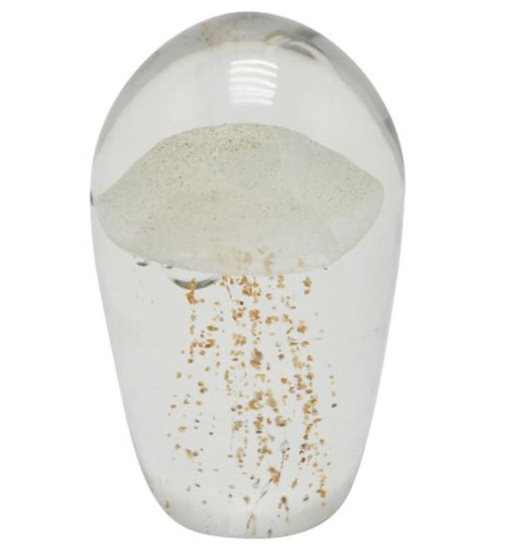 Sulfure Meduse Blanc et Or