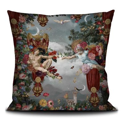 Coussin La Creation d Adam  VOGLIO BENE