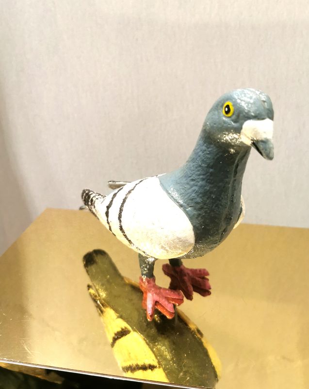 Pigeon en Fonte