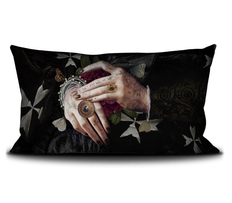 Coussin Tete de Lit XXL  70x140 Protection Voglio bene