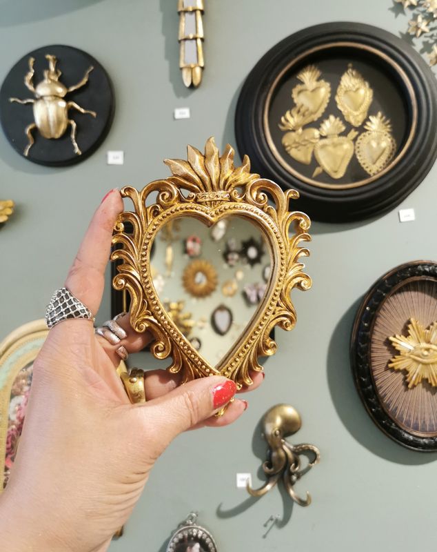 Miroir Ex Voto Flamboyant
