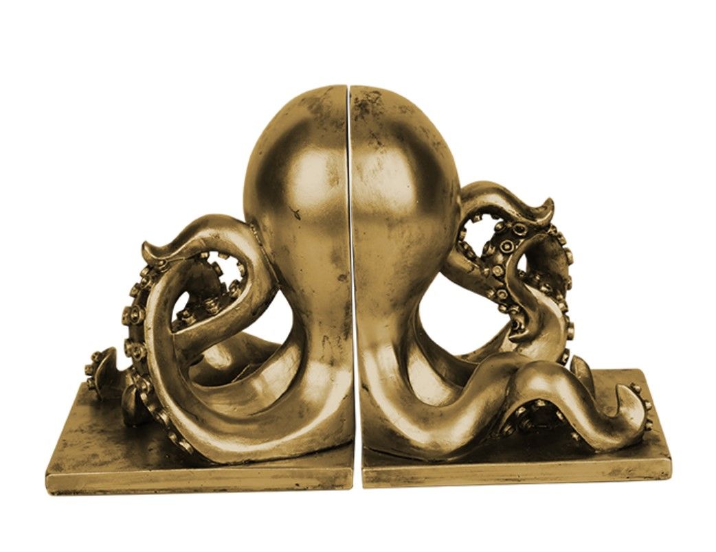 Serre Livres Octopus Gold