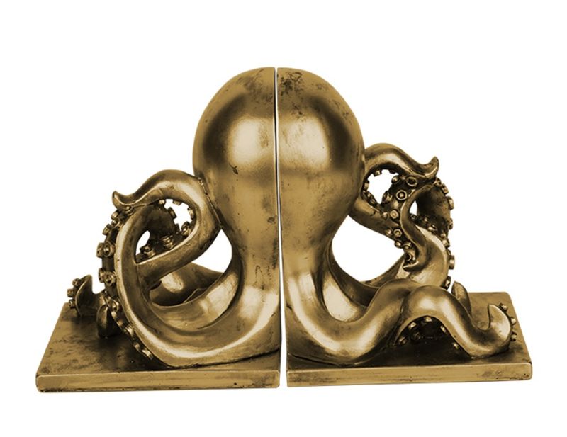 Serre Livres Octopus Gold