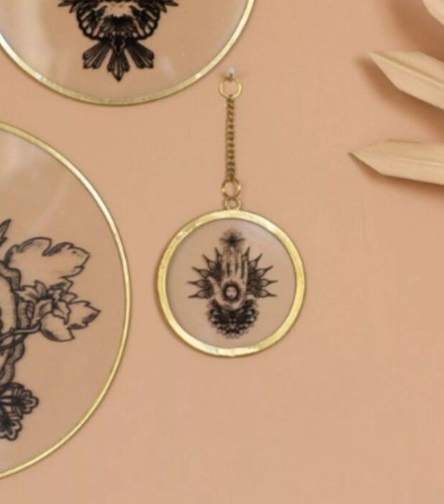 Cadre Ex Voto Main 8 cm Cadre Ex Voto Main 8 cm