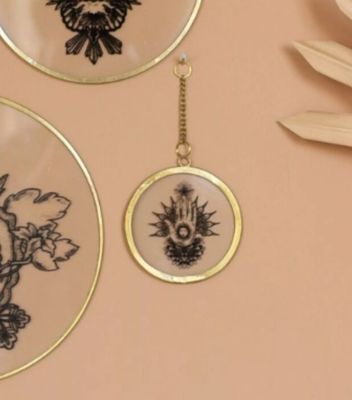 Cadre Ex Voto Main 8 cm