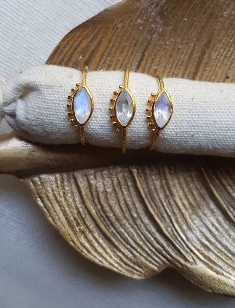 Bague Réglable The Eye Pierre de Lune