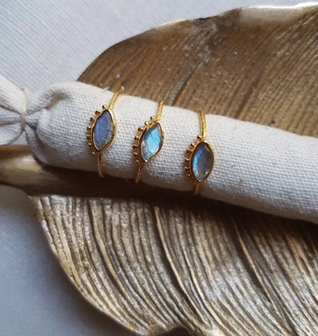 Bague Réglable The Eye Labradorite