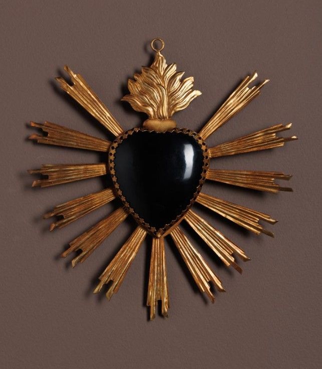 Ex Voto Coeur sacré M La UNION col noir Ex Voto Coeur sacré M La UNION col noir