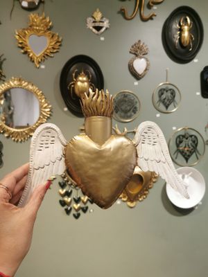 Ex Voto Coeur Sacre Angel Ardiente col Or Ex Voto Coeur Sacre Angel Ardiente col Or