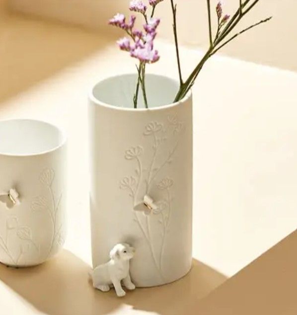 Vase en Porcelaine Little Dog Vase en Porcelaine Little Dog