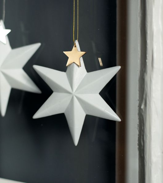 Etoile en Porcelaine