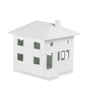 Maison Photophore en Porcelaine Grande Villa