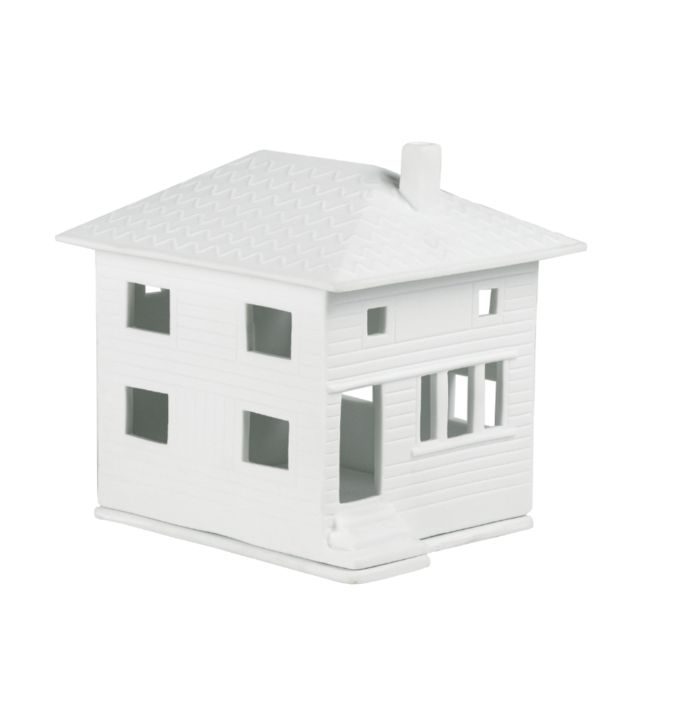 Maison Photophore en Porcelaine Grande Villa