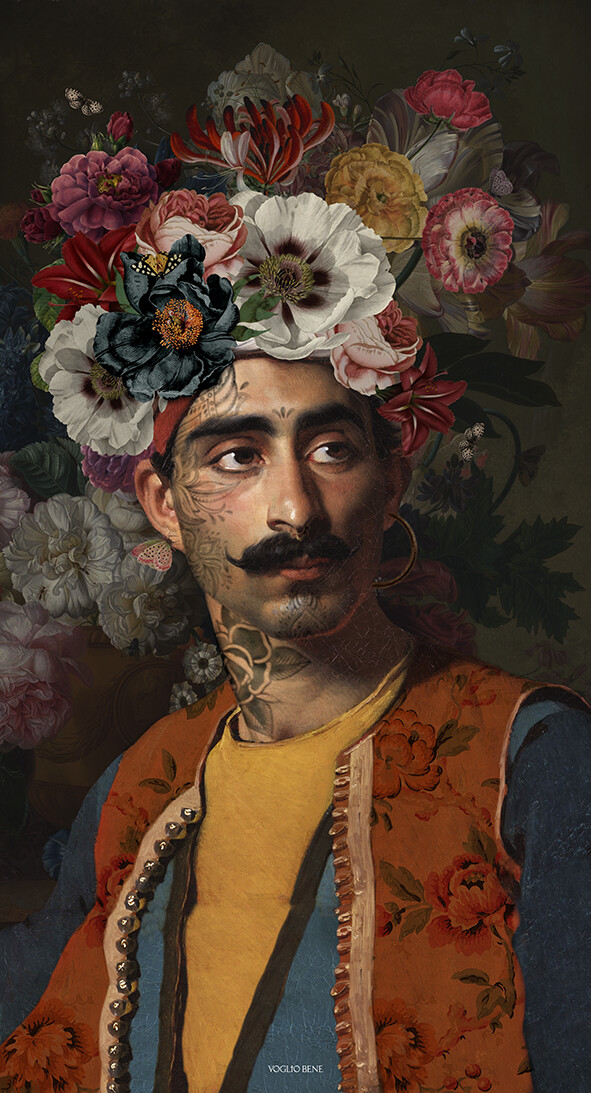 Tenture / Rideau HASSAN 80x144 cm  VOGLIO BENE