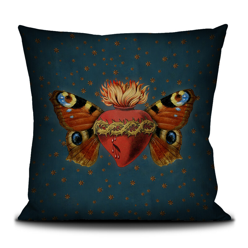 Coussin Papillon Sacre  Voglio Bene