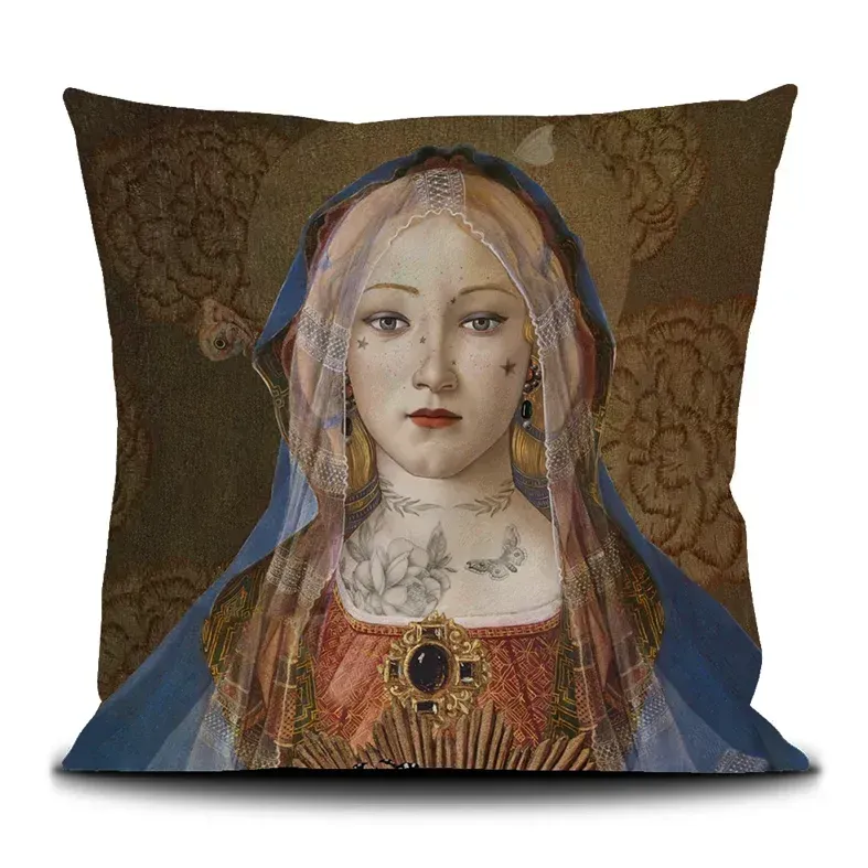 Coussin Madonna Suprema VOGLIO BENE Coussin Madonna Suprema VOGLIO BENE