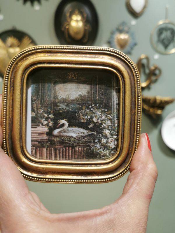 Petit Cadre Carré Or