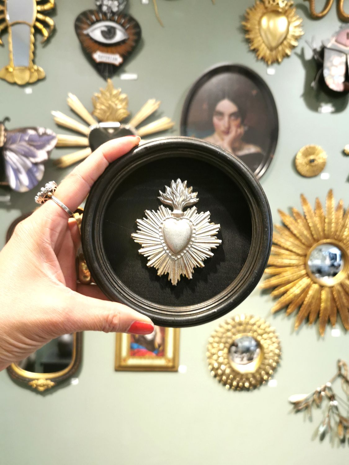 Cadre Ex Voto Argent