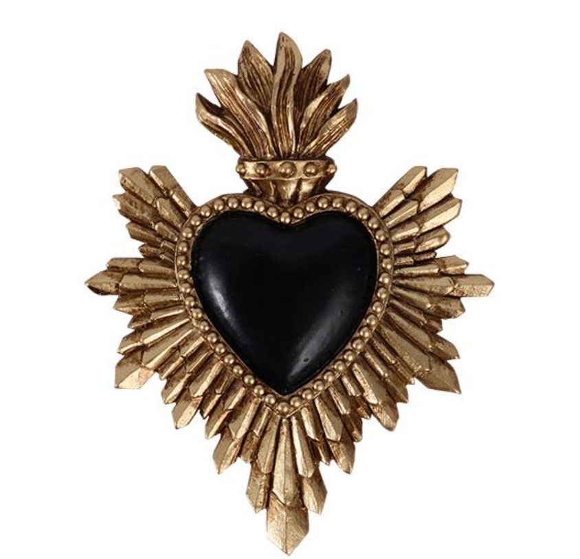 Petit Ex Voto Flamme Noir