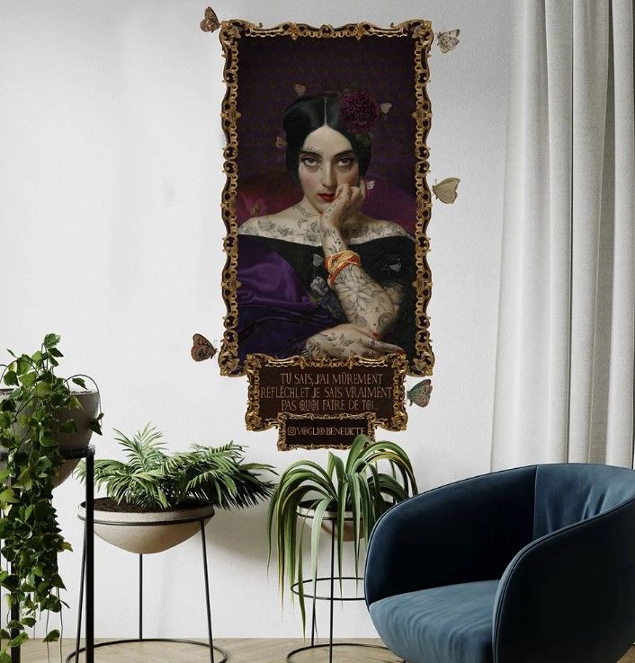 Street Art CLEMENTINE  Voglio Bene