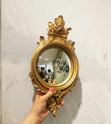 Grand Miroir de Sorciere Convexe QUEEN