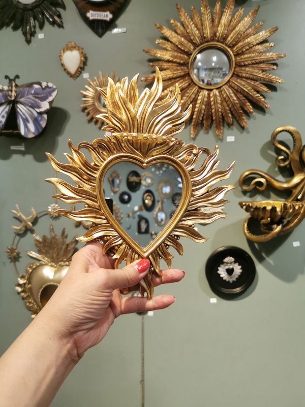 Miroir Ex Voto Flamme