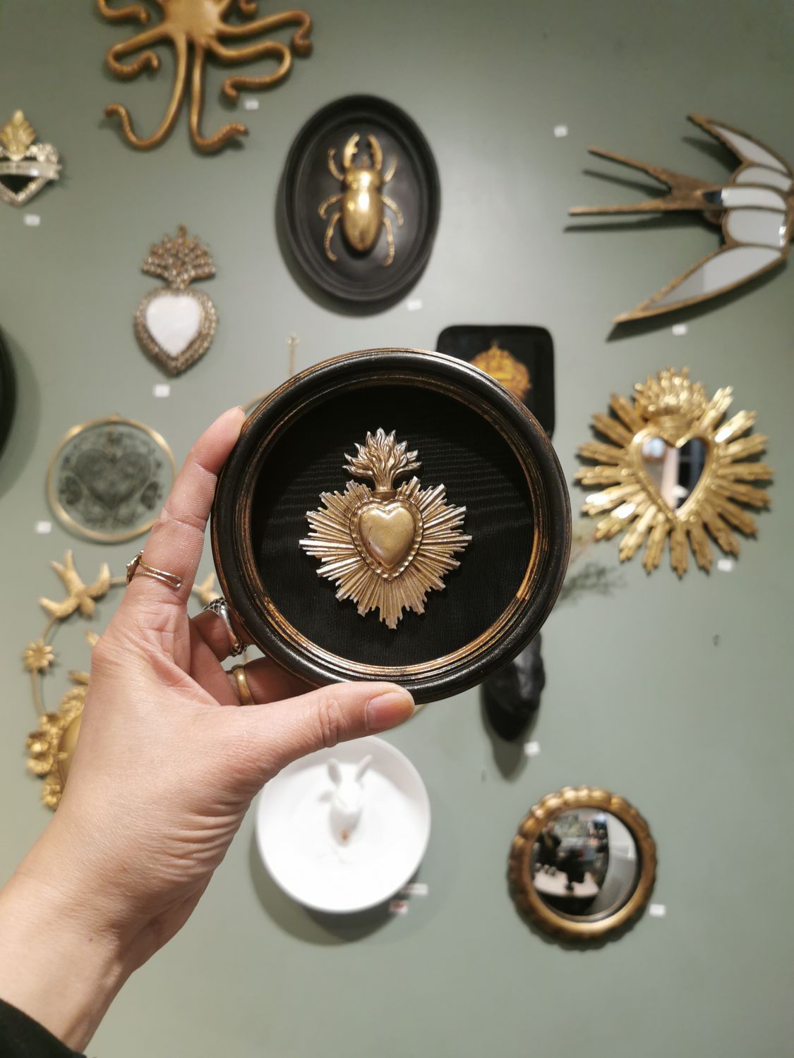 Cadre Ex Voto col Or