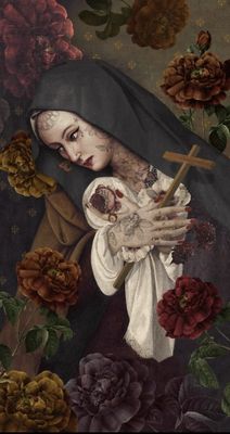 Tenture / Rideau Ste Therese 80x144cm VOGLIO BENE