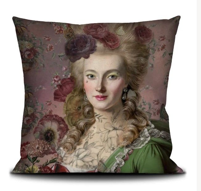 Coussin Marie Antoinette VOGLIO BENE
