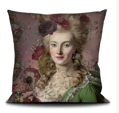 Coussin Marie Antoinette VOGLIO BENE Coussin Marie Antoinette VOGLIO BENE