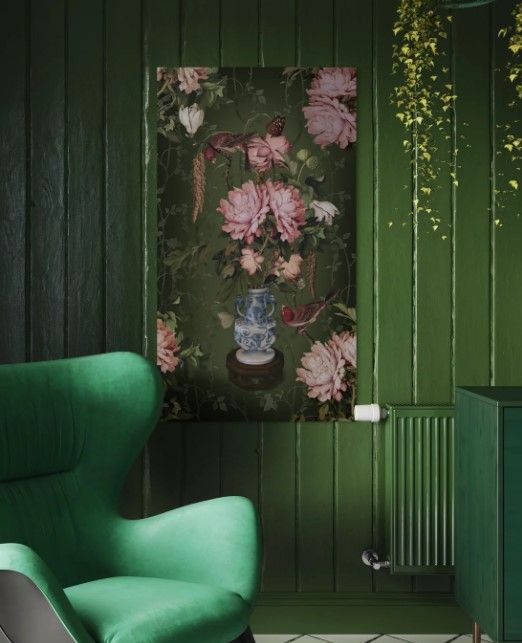 Tenture/Rideau Porcelaine 80x144 cm  Voglio Bene