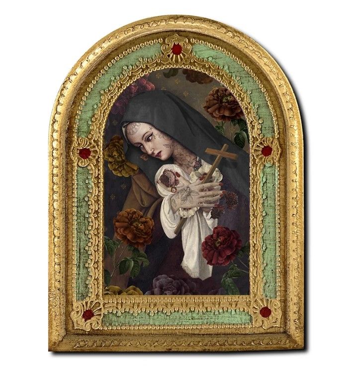 Tablette Religieuse Ste Therese VOGLIO BENE Tablette Religieuse Ste Therese VOGLIO BENE