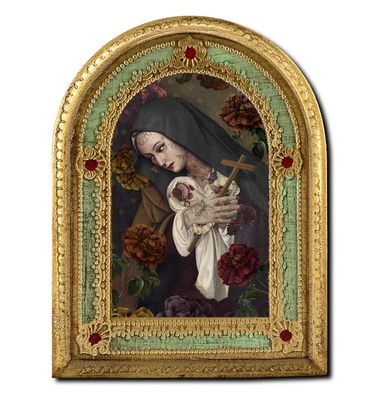 Tablette Religieuse Ste Therese VOGLIO BENE
