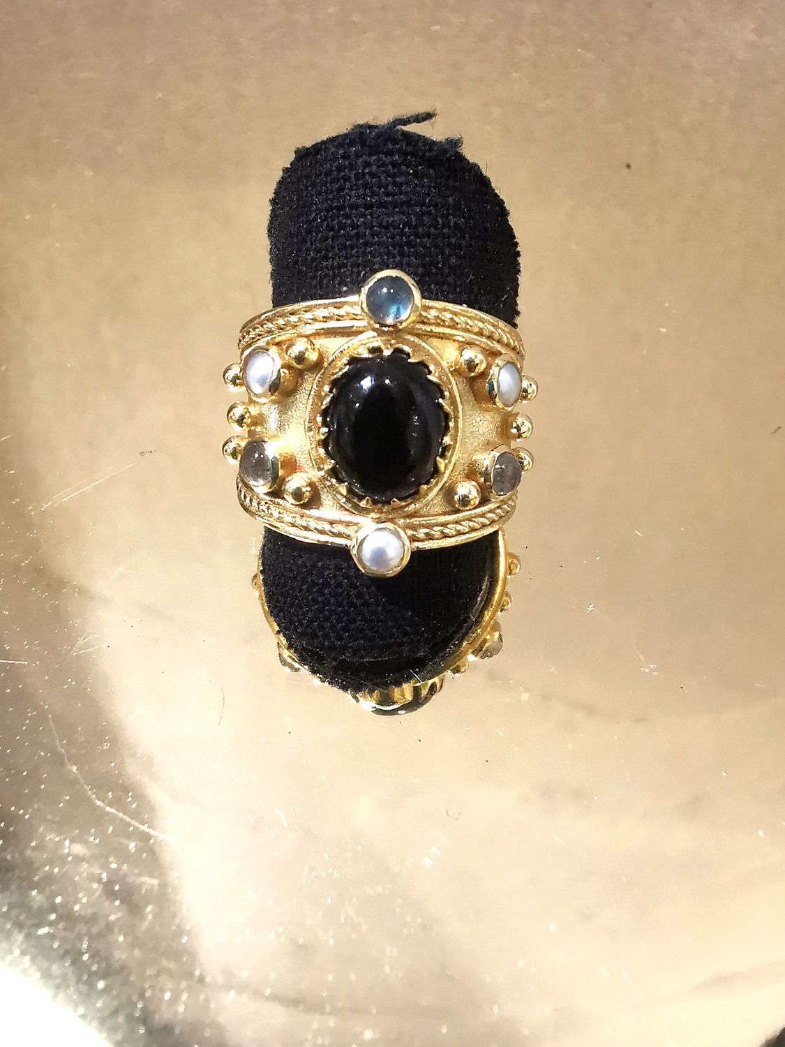 Bague Alhambra Reglable